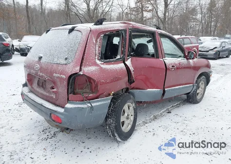 2004 Hyundai Santa Fe from USA, damaged, VIN KM8SB12BX4U812469